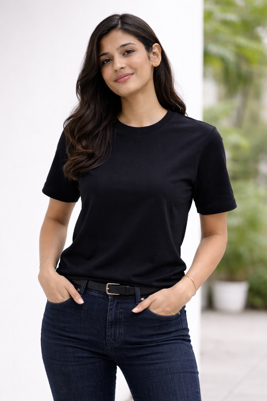 Unisex Supima Tee- Black