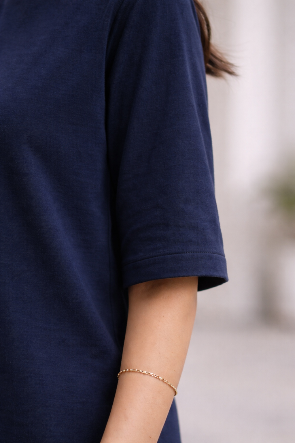 Essential Dress - Navy Blue