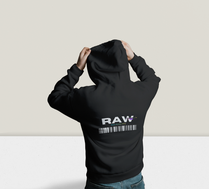 RAW // Black – Limited Drop Unisex Hoodie
