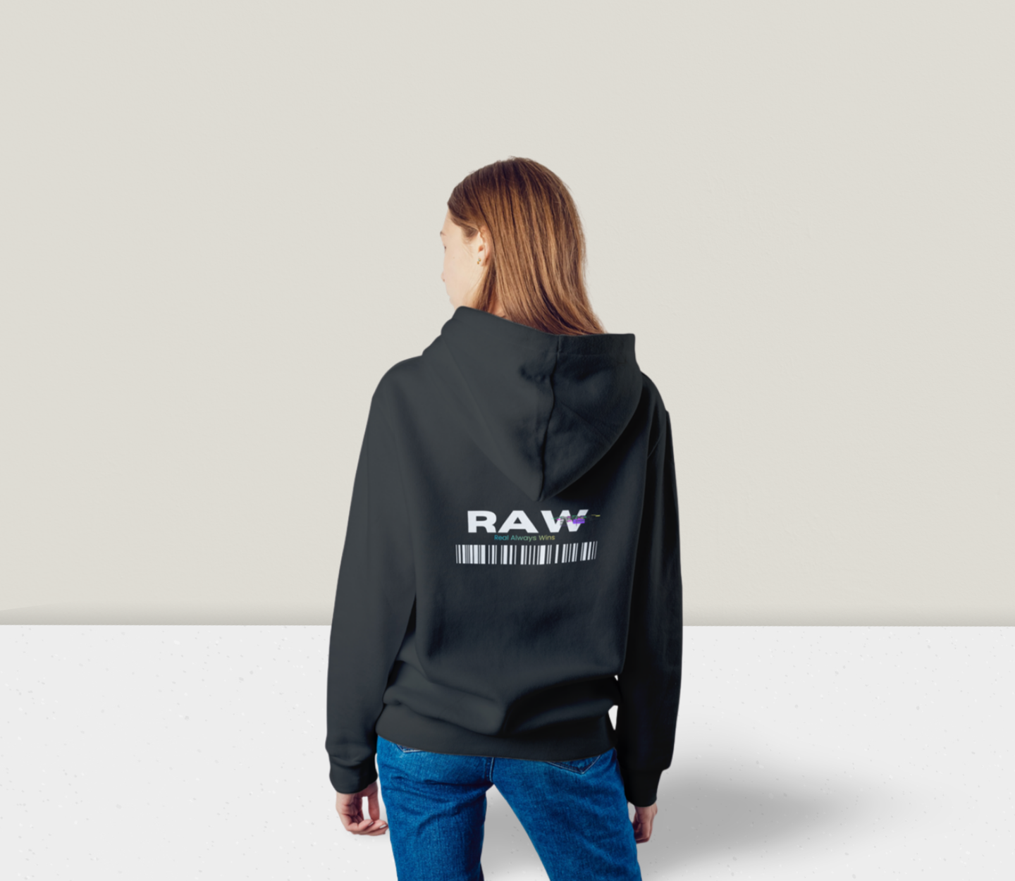 RAW // Black – Limited Drop Unisex Hoodie