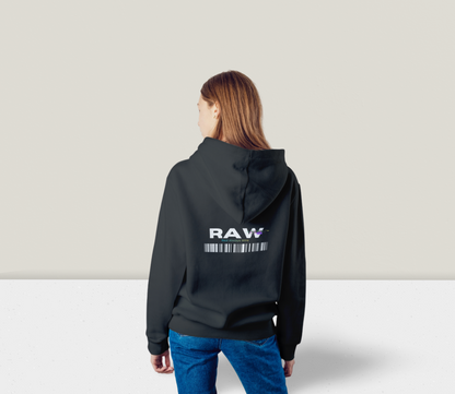 RAW // Black – Limited Drop Unisex Hoodie