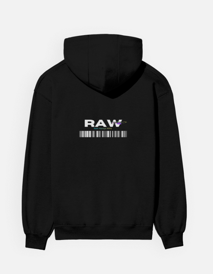 RAW // Black – Limited Drop Unisex Hoodie